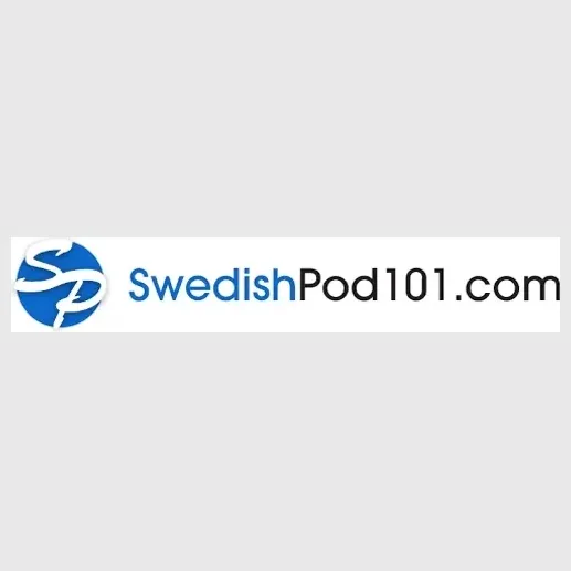 swedishpod101 brand logo for swedishpod101.com