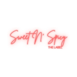 sweetnspicythelabel brand logo for sweetnspicythelabel.com