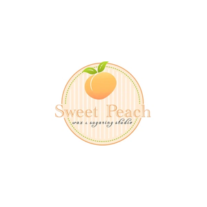sweetpeachwax brand logo for sweetpeachwax.com