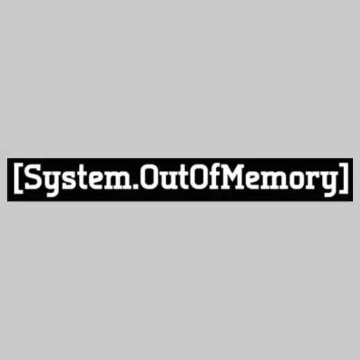 systemoutofmemory brand logo for systemoutofmemory.com