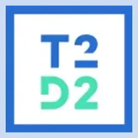 t2d2 brand logo for t2d2.ai