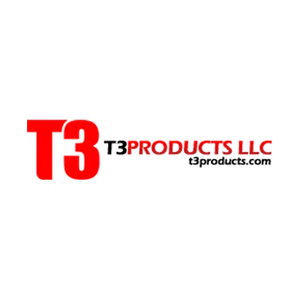 t3products brand logo for t3products.com