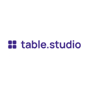 table brand logo for table.studio