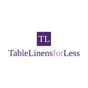 tablelinensforless brand logo for tablelinensforless.com