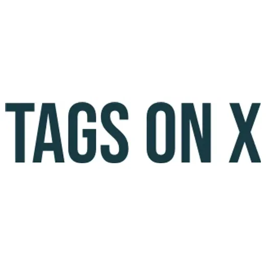 tagsonx brand logo for tagsonx.com