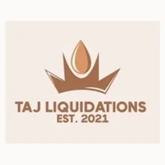 tajliquidations brand logo for tajliquidations.com
