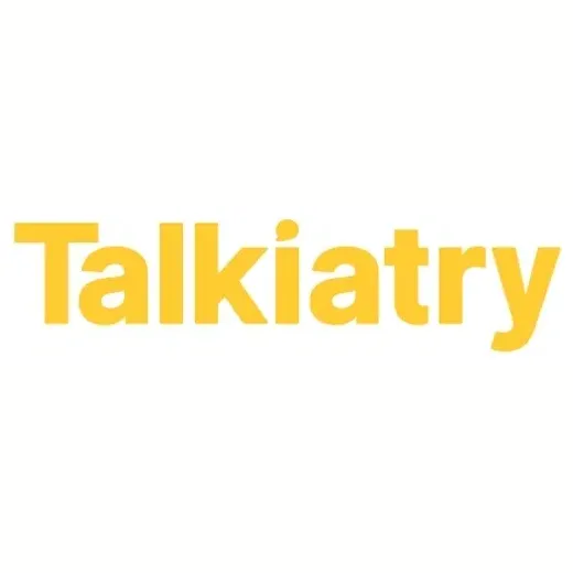 talkiatry brand logo for talkiatry.com