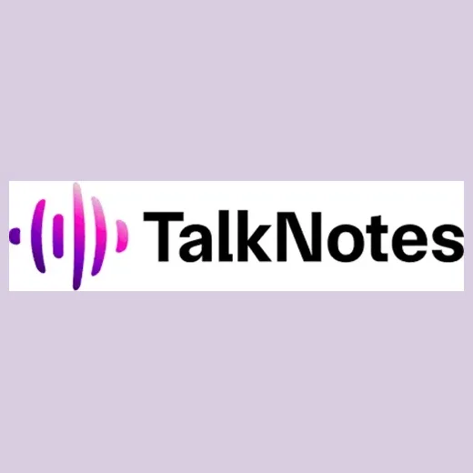 talknotes brand logo for talknotes.io