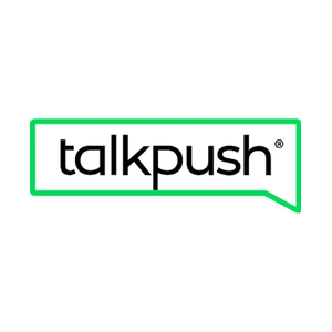 talkpush brand logo for talkpush.com