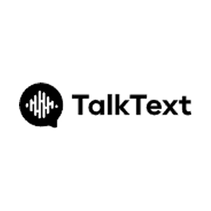 talktext brand logo for talktext.io