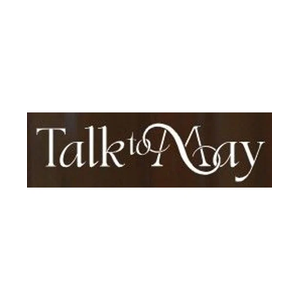 talktomay brand logo for talktomay.com