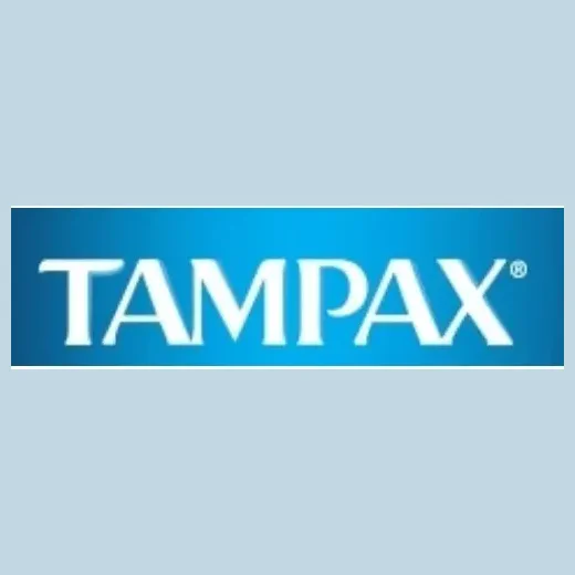tampax brand logo for tampax.com