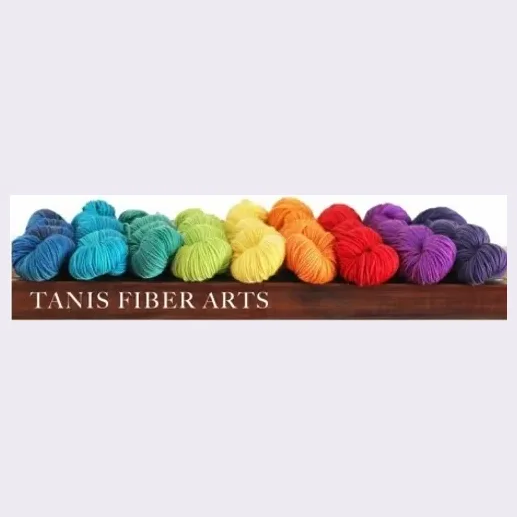 tanisfiberarts brand logo for tanisfiberarts.com