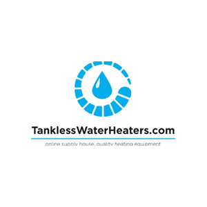tanklesswaterheaters brand logo for tanklesswaterheaters.com
