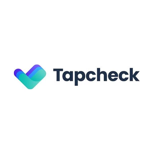tapcheck brand logo for tapcheck.com