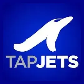 tapjets brand logo for tapjets.com