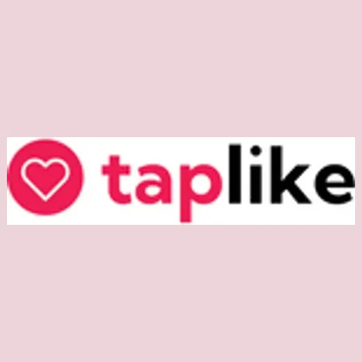 taplike brand logo for taplike.com