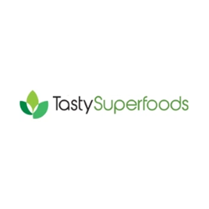 tastysuperfoods brand logo for tastysuperfoods.com