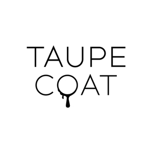 taupecoat brand logo for taupecoat.com