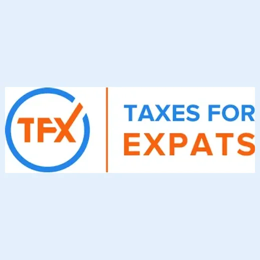 taxesforexpats brand logo for taxesforexpats.com
