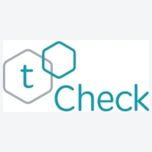 tcheck brand logo for tcheck.me