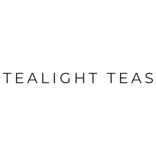 tealightteas brand logo for tealightteas.com