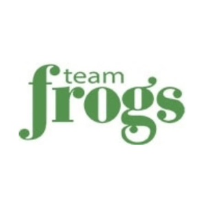 teamfrogs brand logo for teamfrogs.com