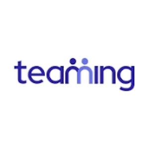 teaming brand logo for teaming.com
