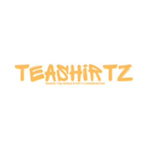 teashirtz brand logo for teashirtz.com