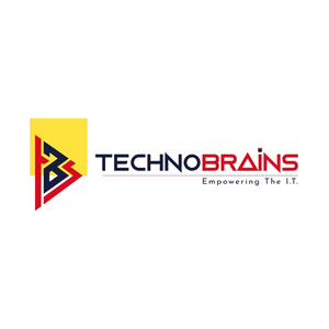 technobrains brand logo for technobrains.io