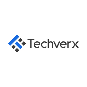 techverx brand logo for techverx.com