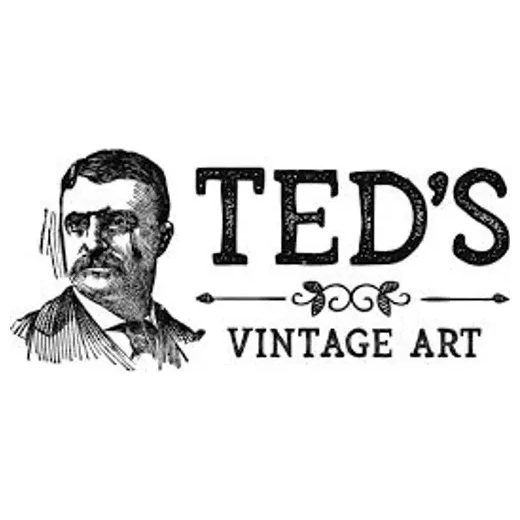 tedsvintageart brand logo for tedsvintageart.com