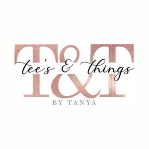 teesandthingsbytanya brand logo for teesandthingsbytanya.com