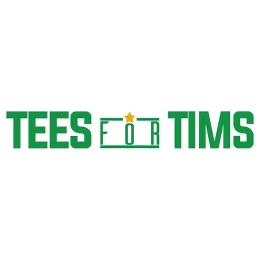 teesfortims brand logo for teesfortims.com