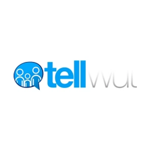 tellwut brand logo for tellwut.com