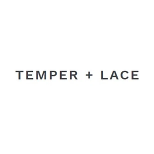 temperandlace brand logo for temperandlace.com