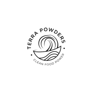 terrapowders brand logo for terrapowders.com
