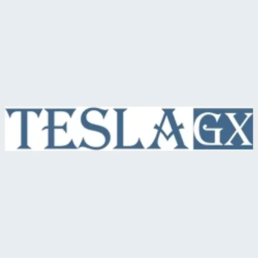 teslagx brand logo for teslagx.com