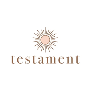 Testament Beauty brand logo for testamentbeauty.com