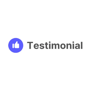 testimonial brand logo for testimonial.to