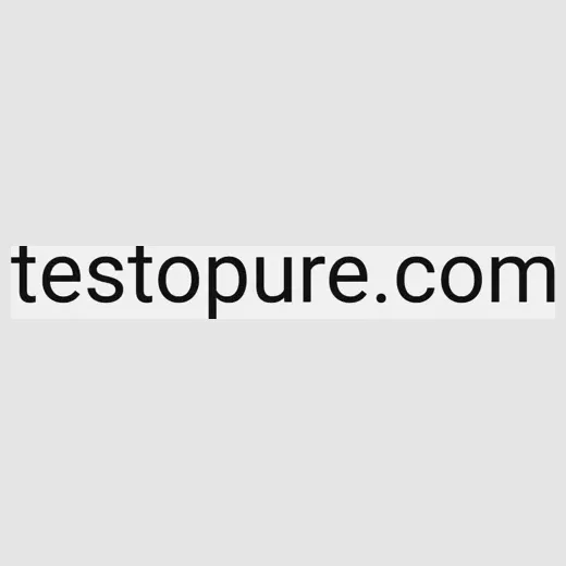 testopure brand logo for testopure.com