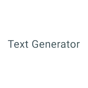text-generator brand logo for text-generator.io