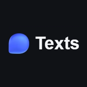 texts brand logo for texts.com