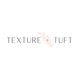 textureandtuft brand logo for textureandtuft.com