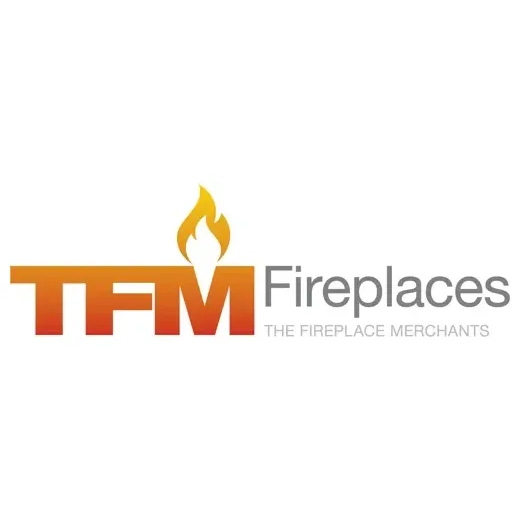 tfmfireplaces brand logo for tfmfireplaces.com