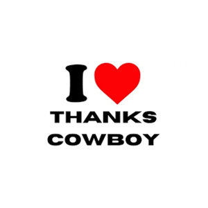 thankscowboy brand logo for thankscowboy.com