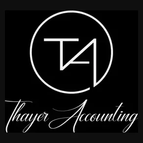 thayeraccounting brand logo for thayeraccounting.com