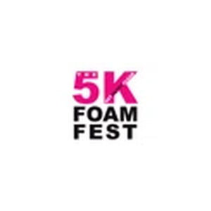 The 5k Foam Fest brand logo for the5kfoamfest.com