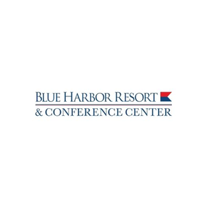 The Blue Harbor brand logo for blueharborresort.com