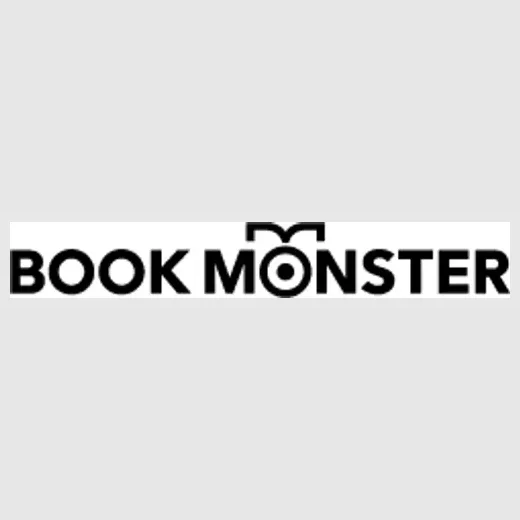 The Book Monster brand logo for bookmonster.com